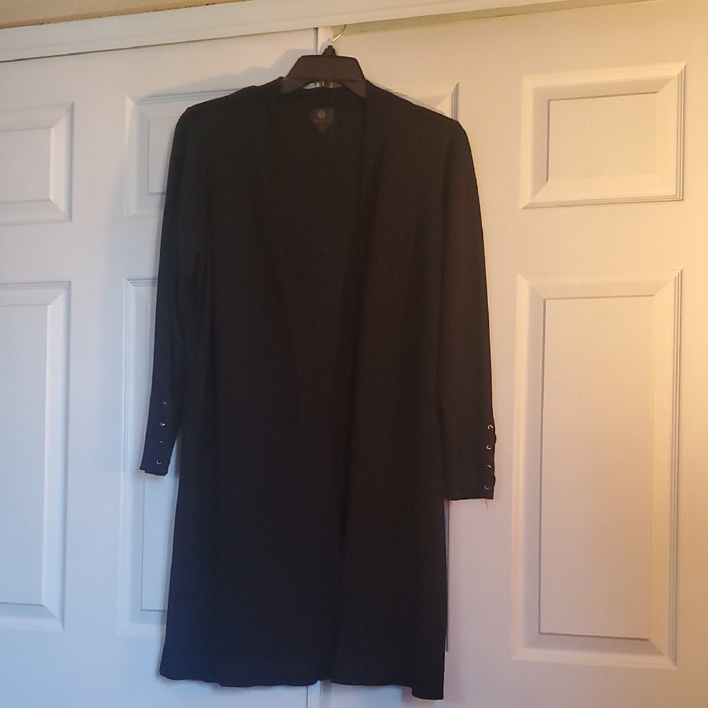 #24 - Chic Black Long Cardigan